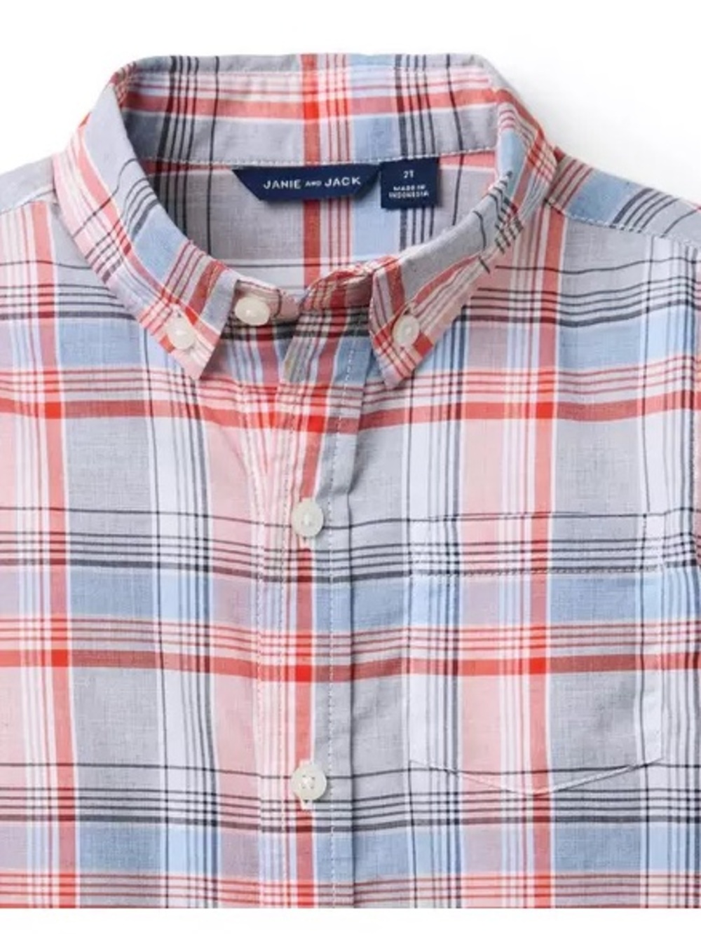 Janie and Jack
The Plaid Shirt